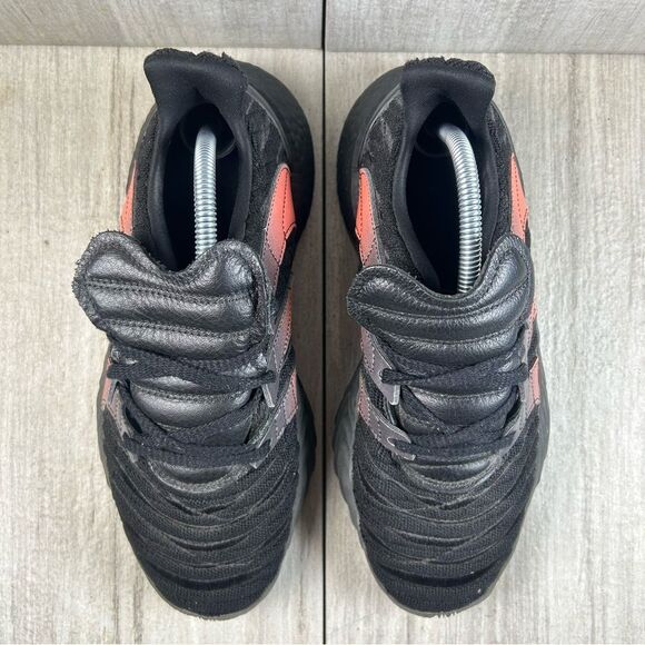 Adidas Sobakov 2.0 Core Black Solar Casual Sneakers ee5672 Men’s Size 8.5 - Picture 6 of 11